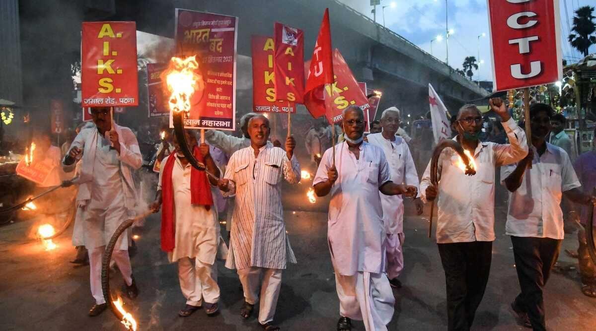 வேளாண் சட்டங்களுக்கு எதிராக இன்று நாடு தழுவிய முழு அடைப்பு